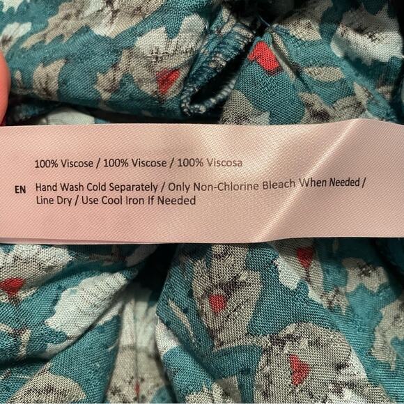 NWT - Band of the Free Jewel Floral Wrap Maxi Dress - Picture 7 of 9